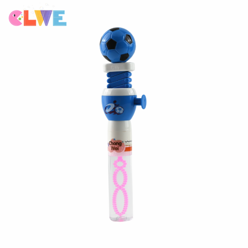 World's Cup extendable blue football bubble wand