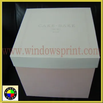 Custom Printed 10 inch Cake Boxes