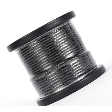 Durable Blackened Stainless Steel Wire Rope