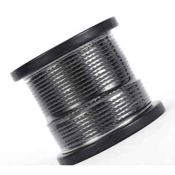 Durable Blackened Stainless Steel Wire Rope