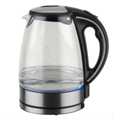 1.7L Glass Electric Water Kettle with High Quality