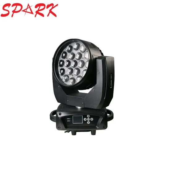 Spark Professional 19x15W RGBW Quad Beam Wash LED Moving Head Light