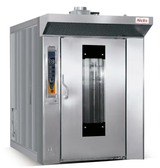 Cake Machines Bread Bakery Equipment Gas Rotary Rack Oven