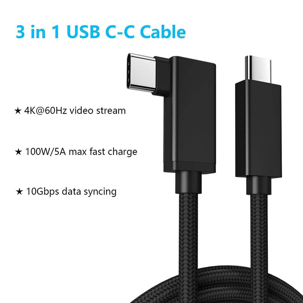 90 Degree Usb C To Usb C Cable Jpg