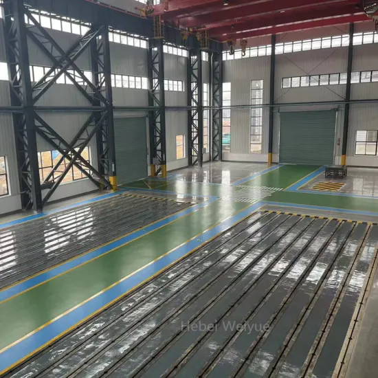 Professional Heavy Duty Welding Table: Cast Iron System Ensuring High Quality Performance