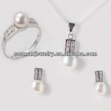 cheap and hot-selling imitation pearl jewelry sets-WSHXF02223