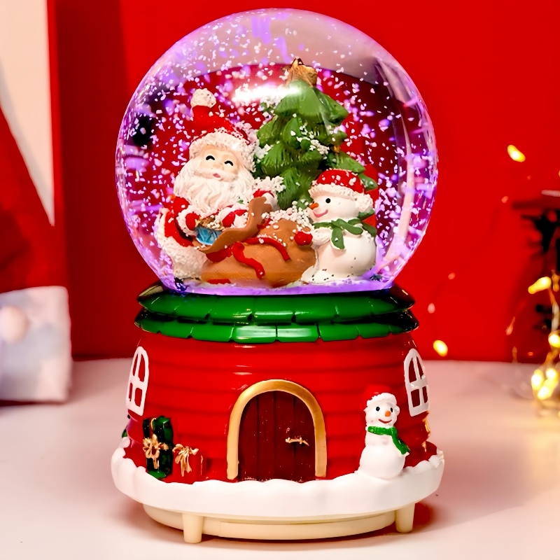 CSCC 2025 NEW Snowflake Crystal Ball Christmas Ornament