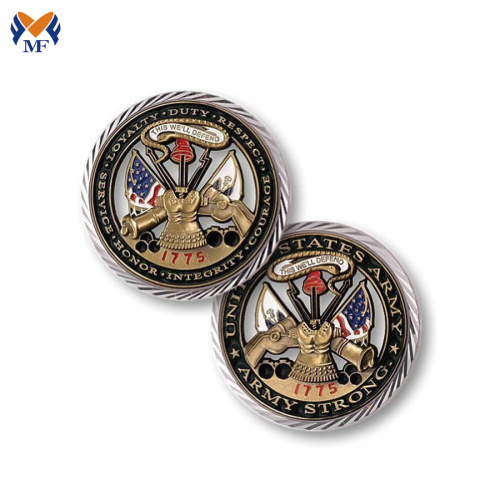 Custom Design Command Printed Coins