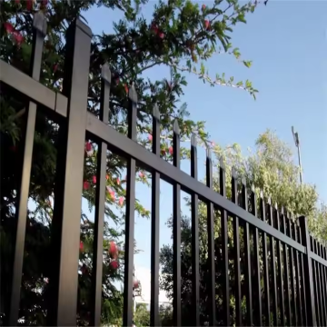 Cerca de aço de ferro forjado galvanizado