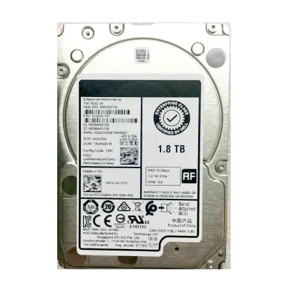 1.8TB SAS Hard Drive for Dell PowerEdge Server: Specifications and Features