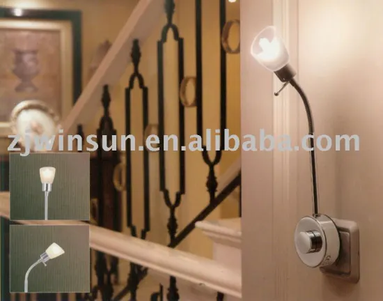 universal flex lamp with 3 shape lampshade for choose