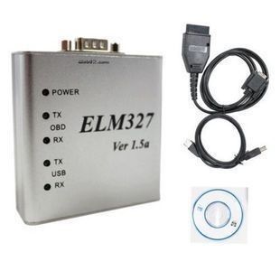 12v 45ma Usb Obd-ii Can-bus Scanner Elm327 Bluetooth Device For Honda, Hyundai Etc