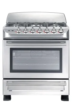 5 Burners Free Standing Electric Gas Oven