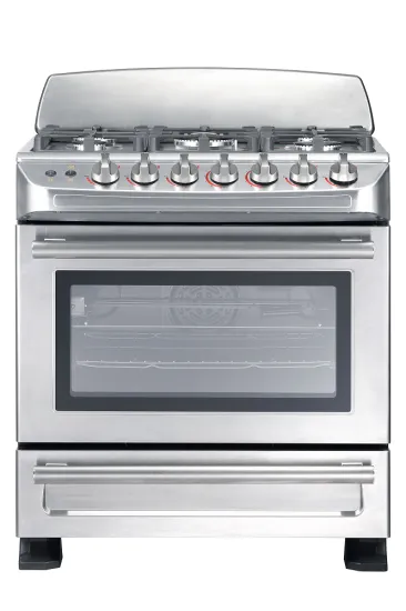 5 Burners Free Standing Electric Gas Oven