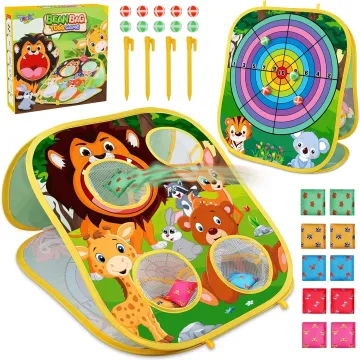 Animal Bean Bag Toss Game: The Perfect Outdoor Entertainment for Family Parties and Kids