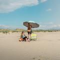 Außenlead 6ft tragbare Strandschirme mit Tragetasche