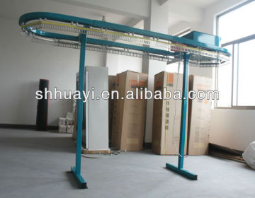 conveying line for clothes