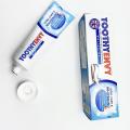 Etiqueta privada que elimina la pasta de dientes de la placa dental