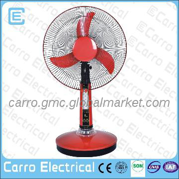 Best selling battery operated rechargeable desk fan