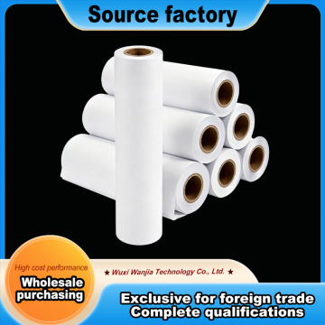 Heat activated tacky transfer paper