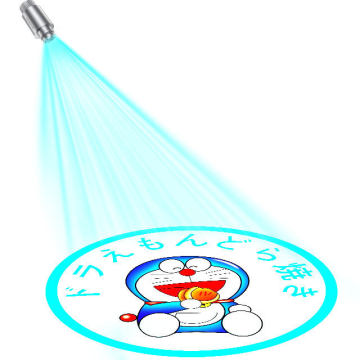 Global Customizable 80W HD LED Advertising Light with Gobo Projection, IP67 Waterproof Outdoor Lamp for Hotels and Doors