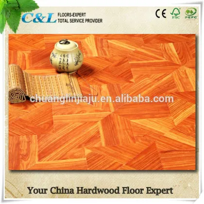 Noise reducing german technology laminate flooring parquet