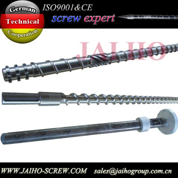 เครื่องรีดฟิล์มสกรูบาร์เรล/ฟิล์มพลาสติกสกรูบาร์เรล/สกรูสำหรับเครื่องเป่าฟิล์มคุณภาพไต้หวันคุณภาพของไต้หวัน