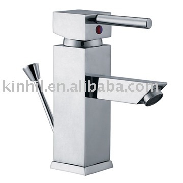 Brass Basin mixer with Zinc handle,Nickel plated