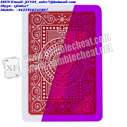 XF Modiano Texas Poker UV marked playing cards