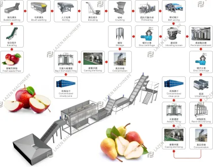 Factory Direct Commercial Apple Juice Extractor Machine & Complete Processing Line