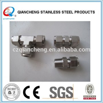 Stainless steel compression fitting