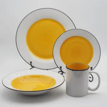 Modern Porcelain Dinner Set Ceramic Tableware for Landscape