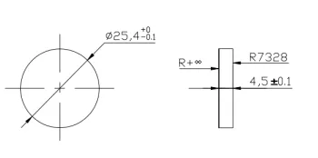 Plano Concave Cylindrical Lens