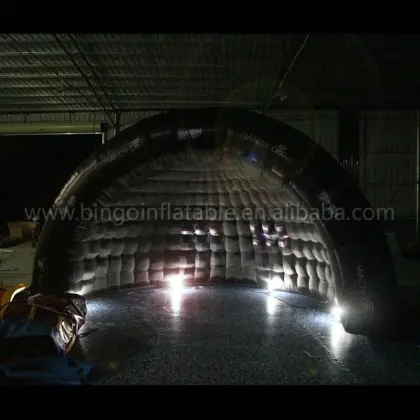 half dome moon inflatable tent exhibition inflatable tent