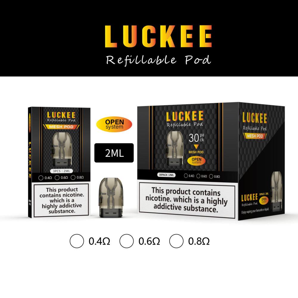 Luckee OVA Vape 2 мл сетчатая стручка