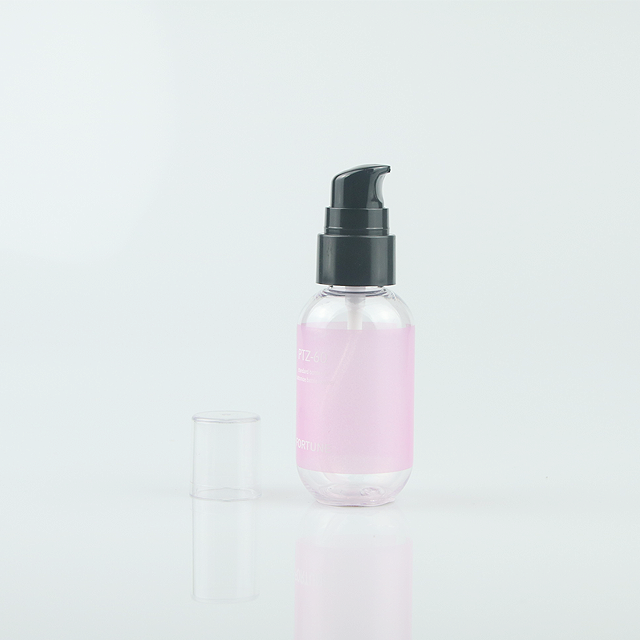 Petg en plastique rechargeable 60 ml changement de couleur rose progressif