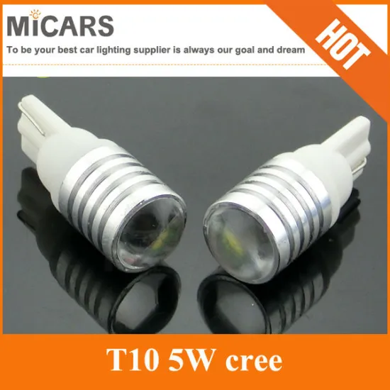 One year warranty T10 5w canbus led lamp for auto