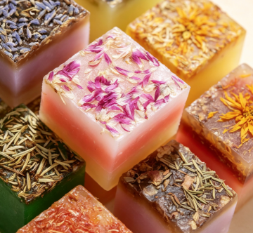 Small Square Series Essential Oil Soap