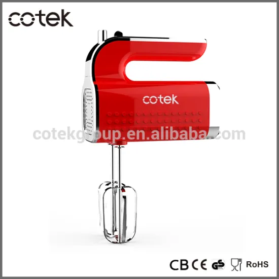 China best price hot selling Dots 300W powerful 5 speed hand mixer/ GS approved hand mixer/ hand mixer with hook and beater
