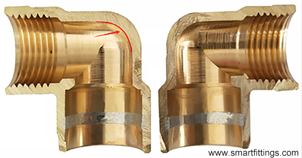 solder ring elbow