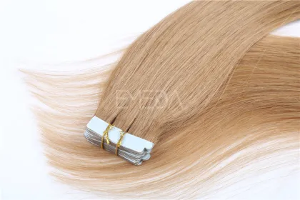 Raw natural Russian remy hair tape hair extension