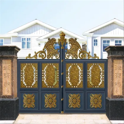 Aluminum Courtyard Entry Doors