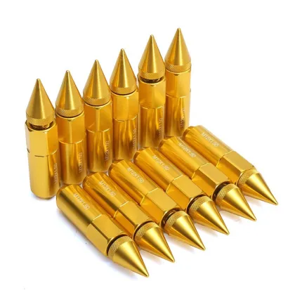 Custom Aluminum Alloy Wheel Lug Nuts for Automotive Racing