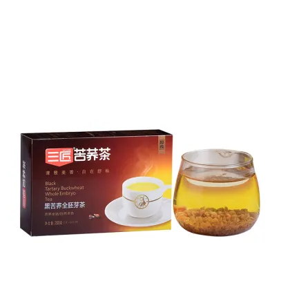 Chinese Tea High Quality Black Buckwheat Tea Whole Germ Tea