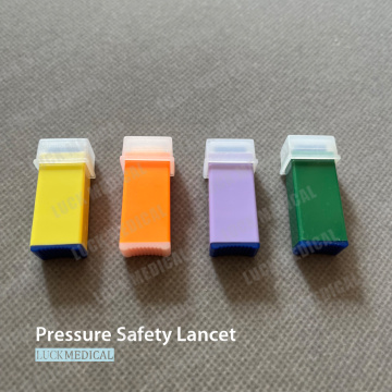 Medical Pressure Activated Safety Lancet