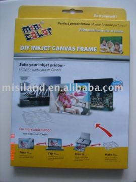 DIY Inkjet Photo Fun Canvas Frame In home (Waterproof Glossy Canvas)