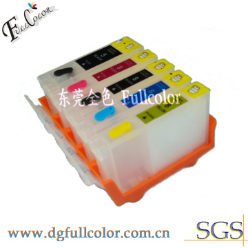 Refillable Cartridge with Auto Reset Chip for Canon MP876 Printer (PGI-820,CLI-821)