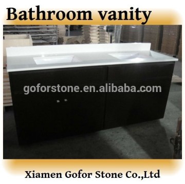 Hot sale double sink bathroom vanity top
