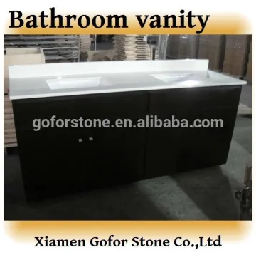 Hot sale double sink bathroom vanity top