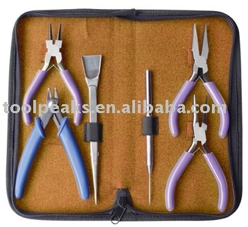 6PC Jewelry Making Tool kit(JP3028) with pliers tool sets with different sizes